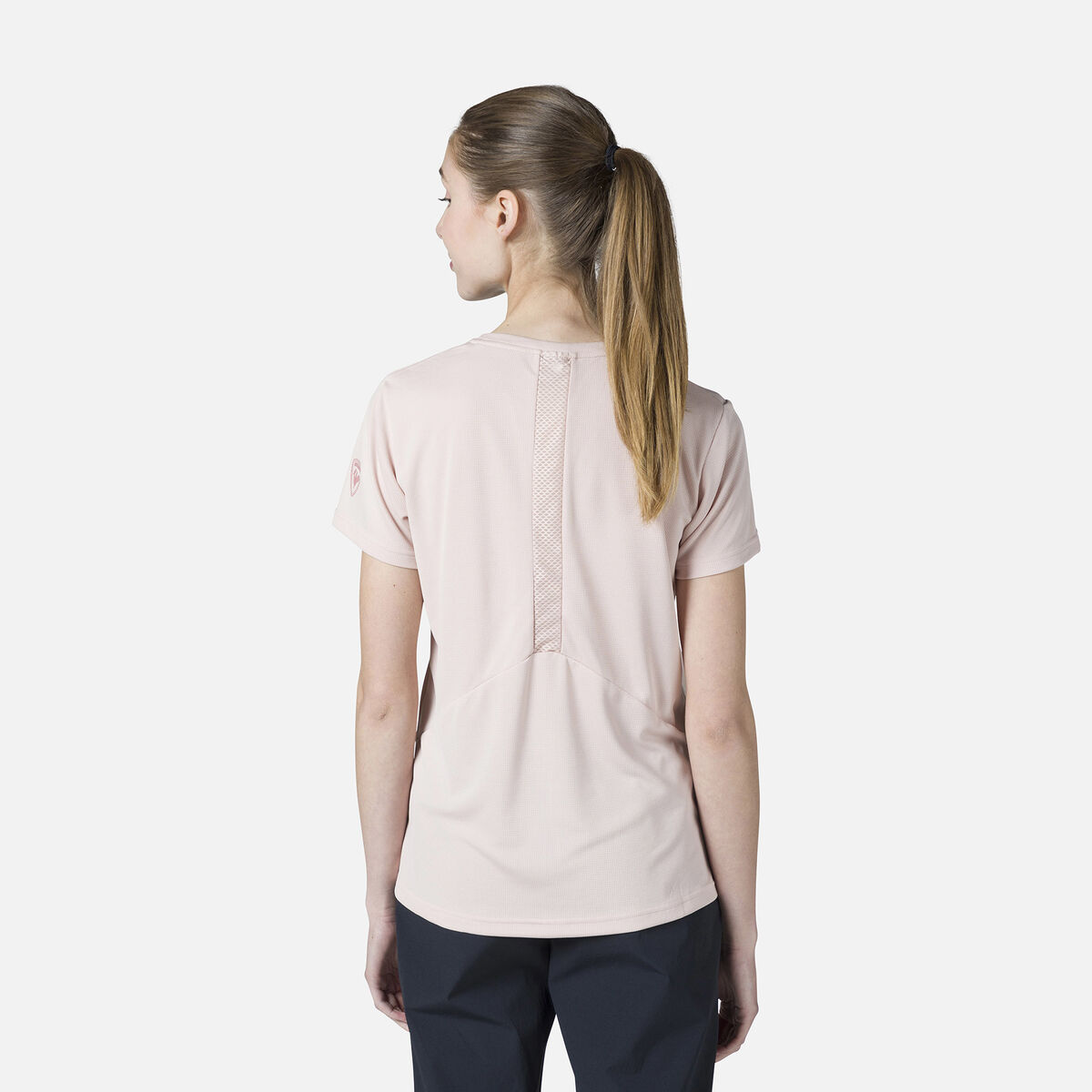 Rossignol Women's Plain Hiking Tee Pink/Purple
