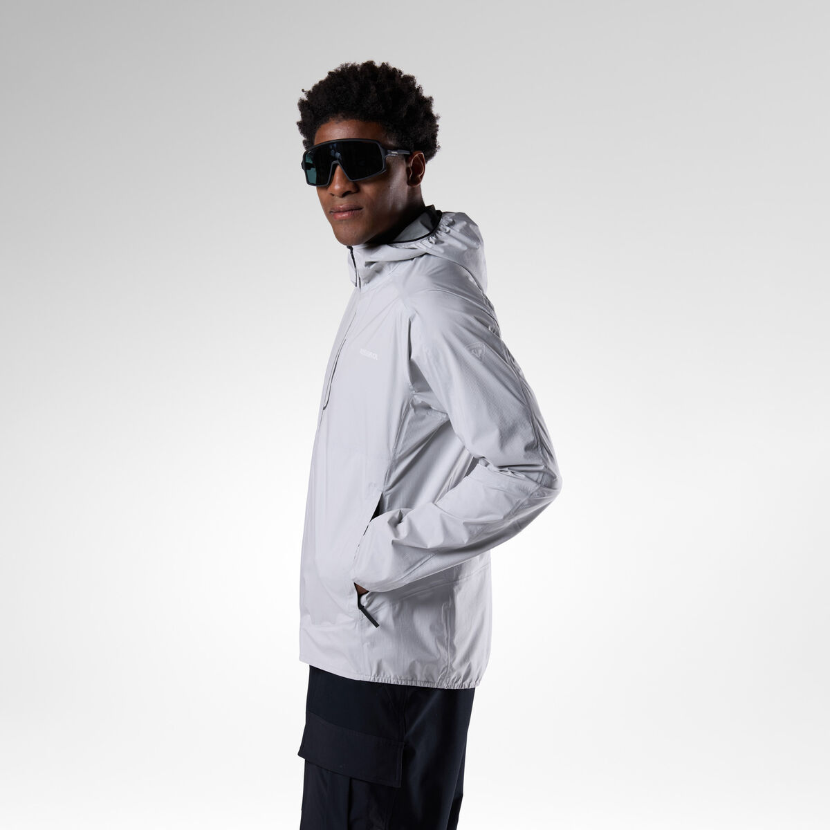 Rossignol Veste Softshell 2,5 couches imperm&eacute;able pour hommes Grey