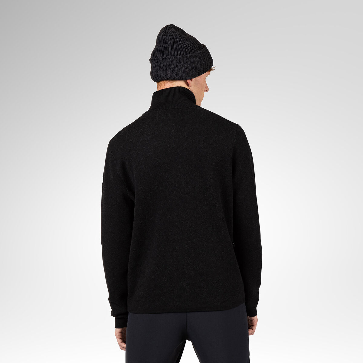 Rossignol Men's Signature Half-Zip Sweater Black