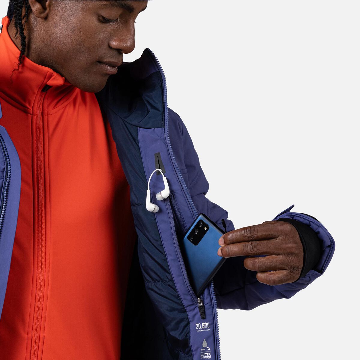 Rossignol Veste de ski Siz homme Bleu