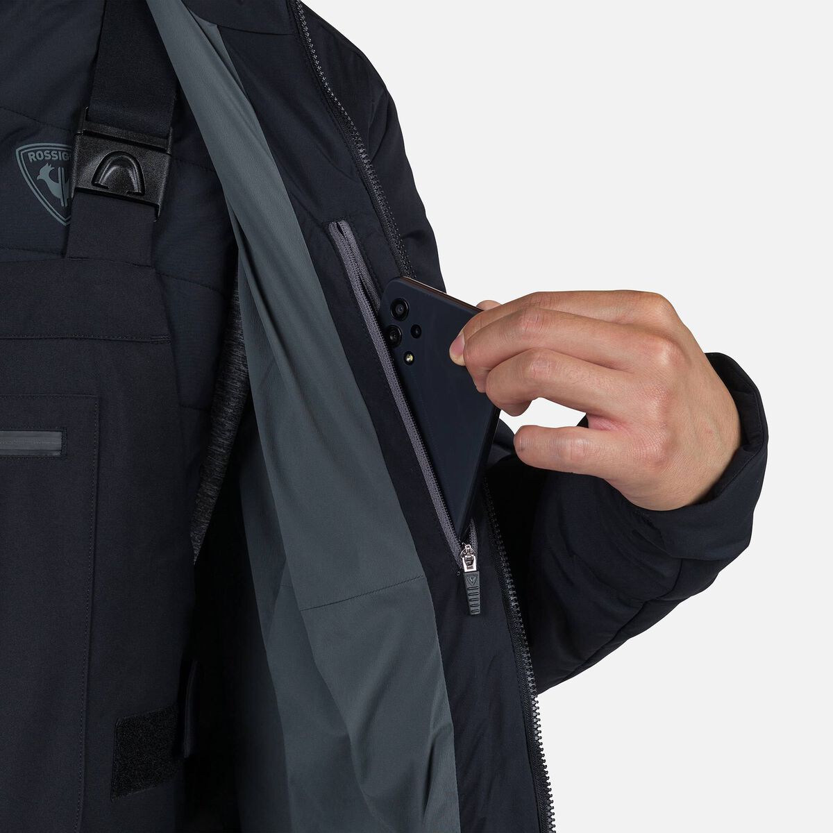 Rossignol Men's Opside Warm Insulated Hoodie Jacket [Ldw.value.EnumValue;@36c62cd1