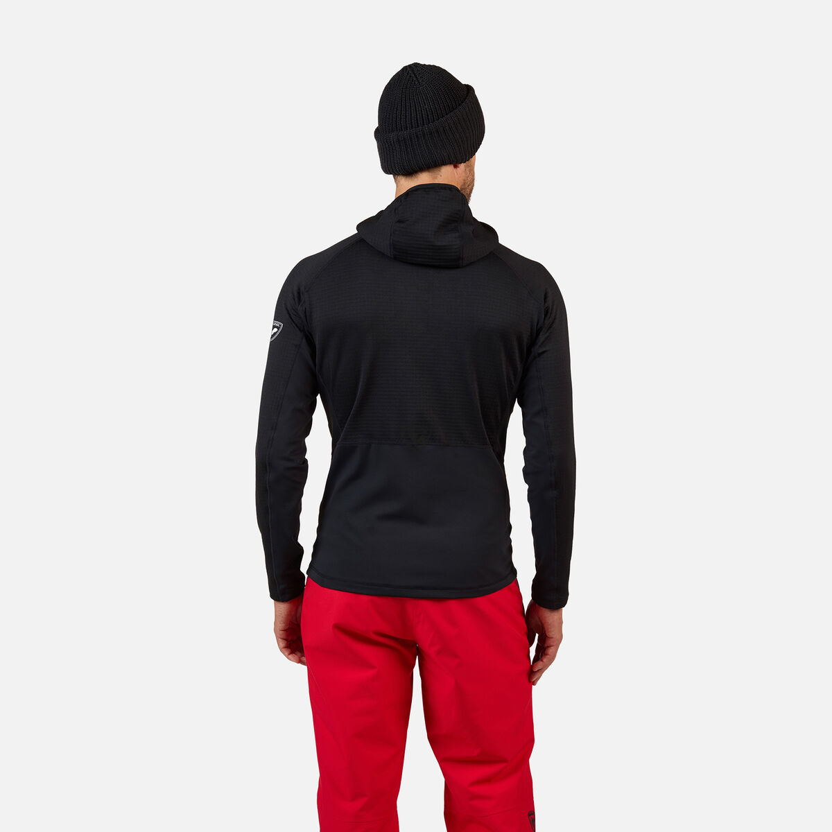 Rossignol Polaire &agrave; capuche zipp&eacute;e Blackside pour homme Black