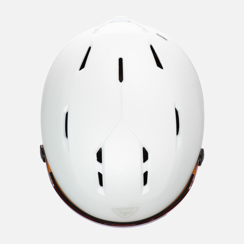 Rossignol Women's Helmet Fit Visor Impacts White