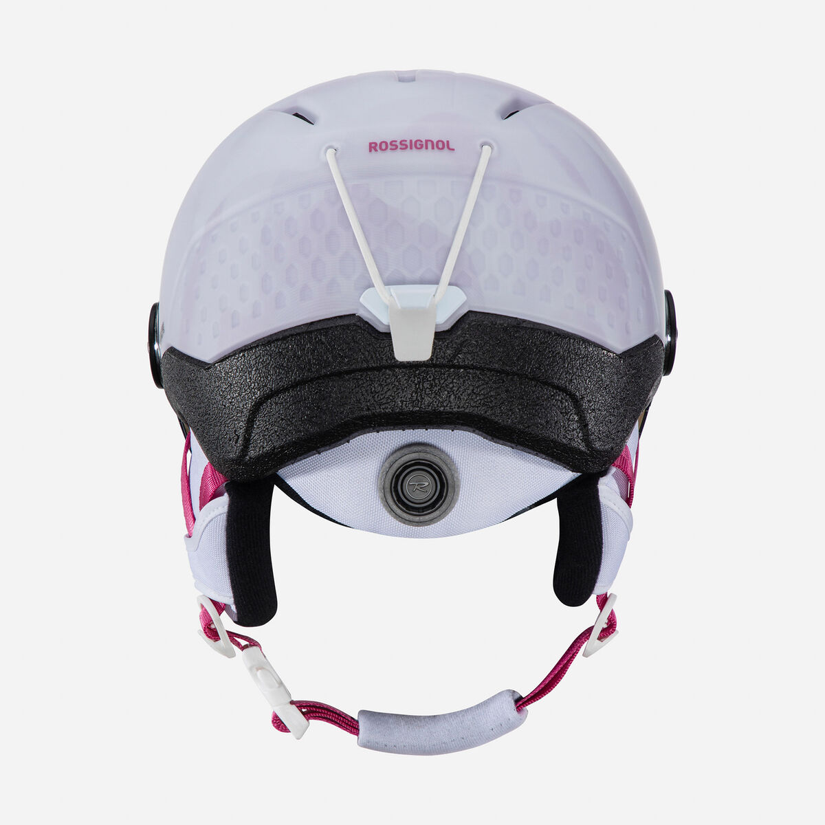Rossignol Kid's Helmet Whoopee Visor Impacts White