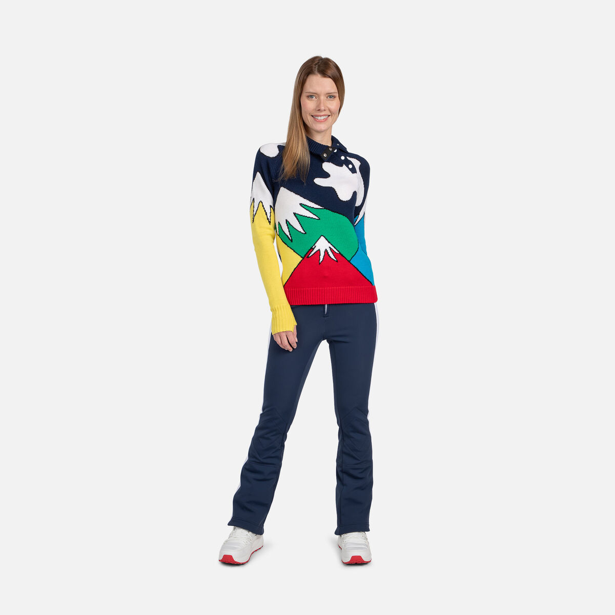 Rossignol Pull femme JCC Mountain Bleu