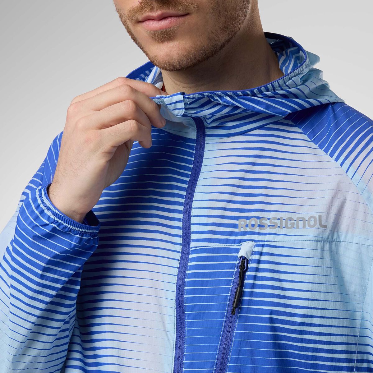 Rossignol Men's Sidelhorn Packable Jacket Blue