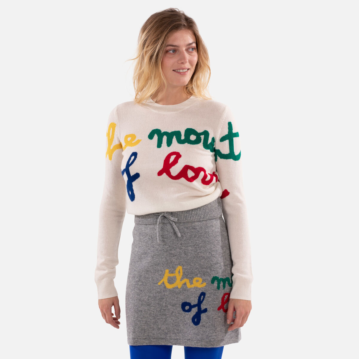 Pull à col rond Mountain of Love JCC pour femme