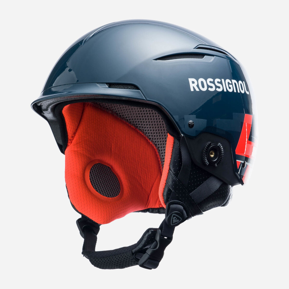 Rossignol Unisex Helmet Hero Slalom Impacts with chinguard Blue