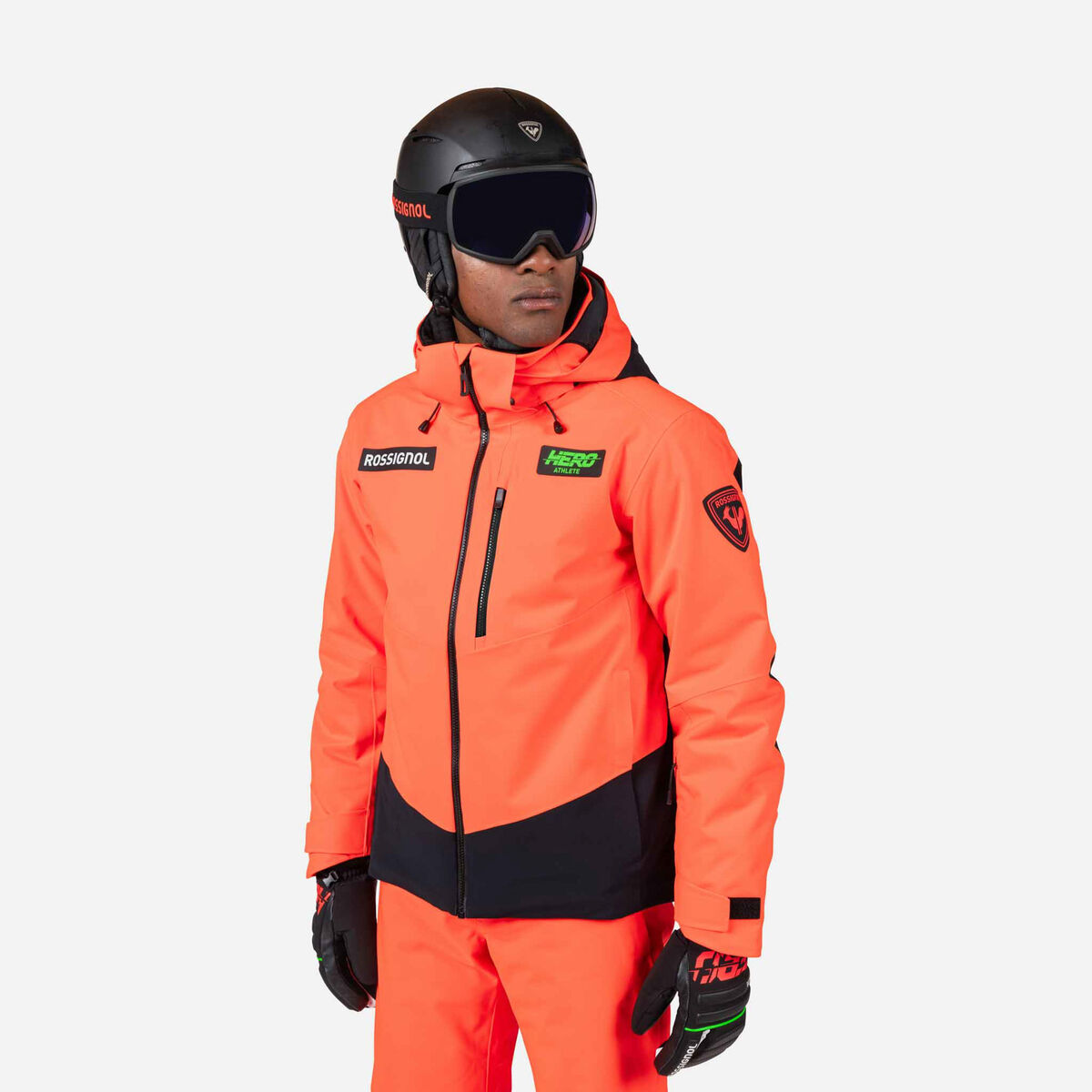 Men s Hero Blackside Ski Jacket Grey 