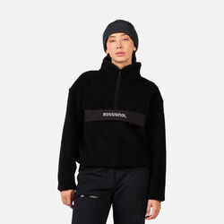 Rossignol Women's Alltrack Half-Zip Fleece black