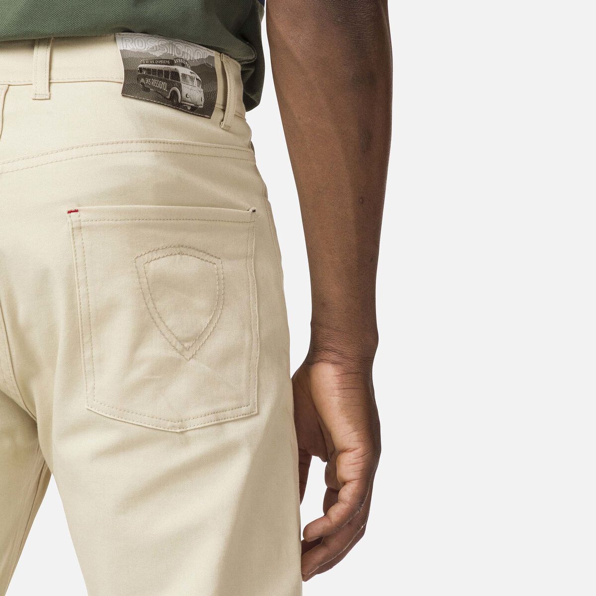 Pantalones de algodón orgánico para hombre