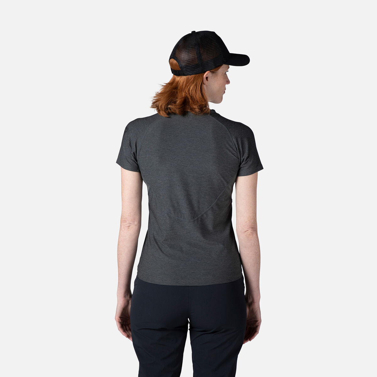 Meliertes Wander-T-Shirt für Damen