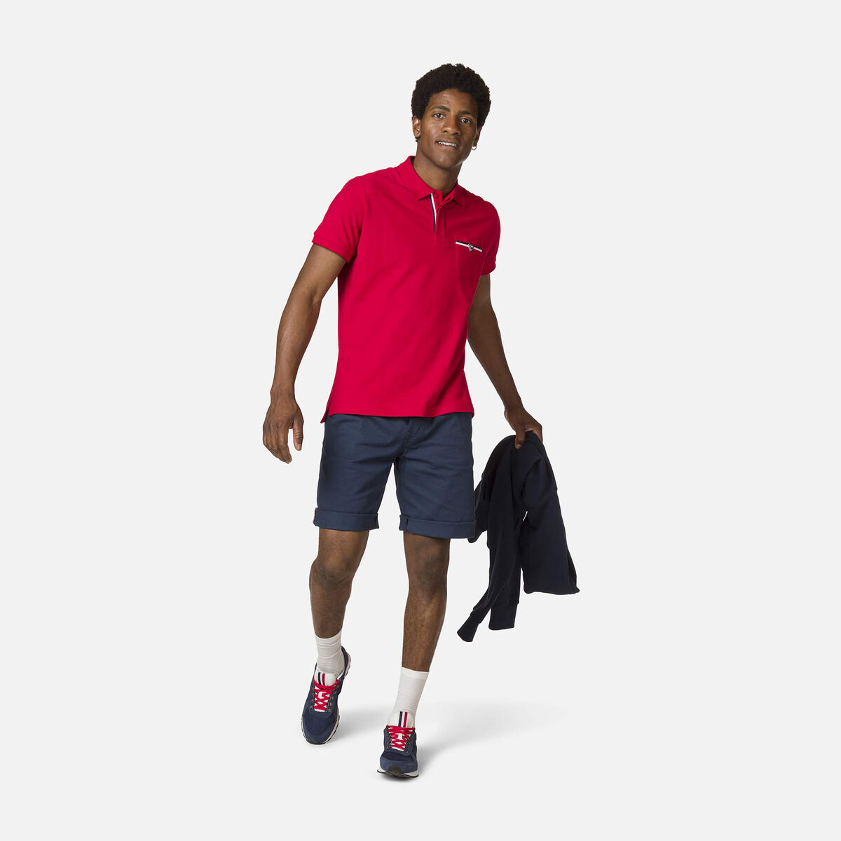 Rossignol Men's pocket logo polo shirt Red