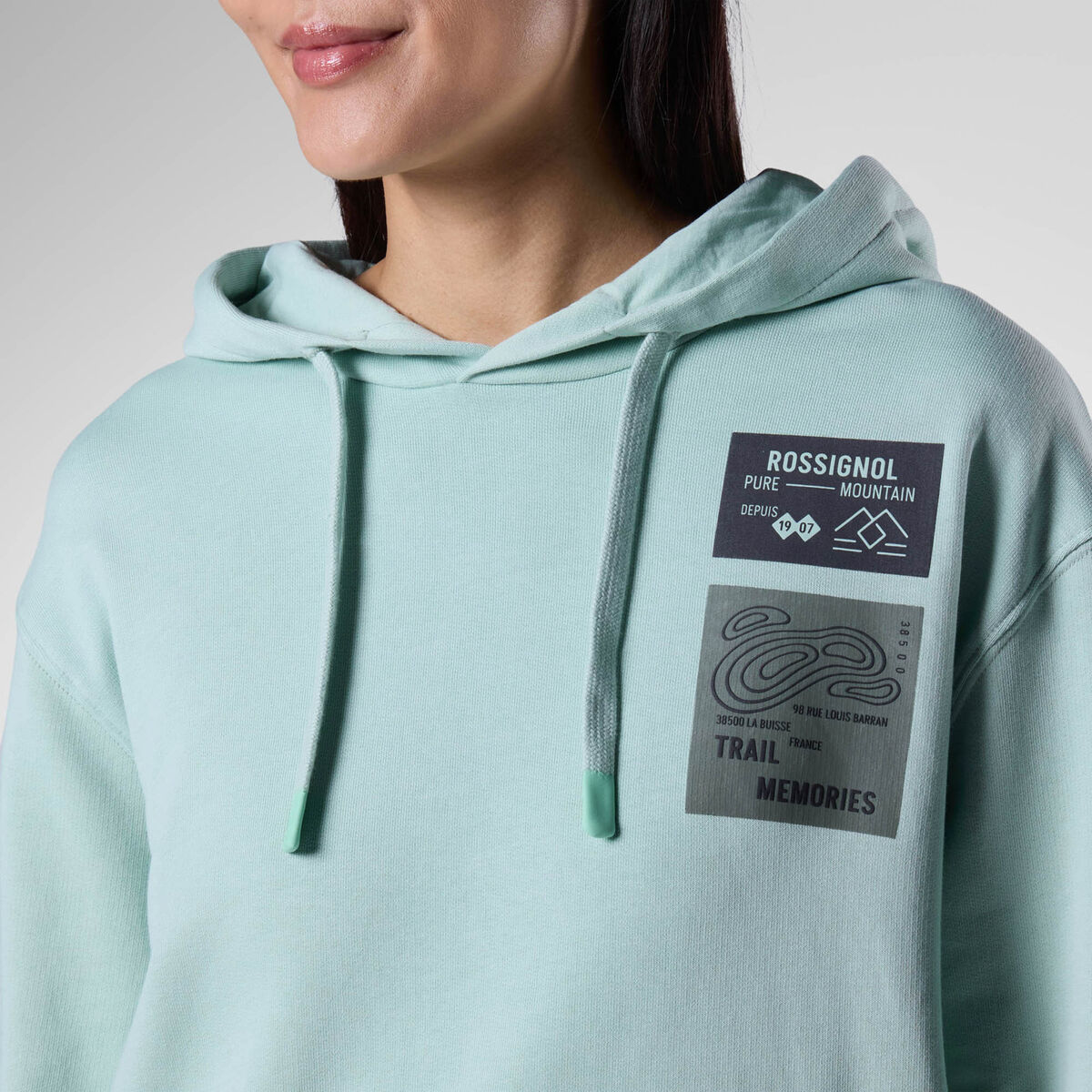 Rossignol Women's Waterfall Hoodie Green