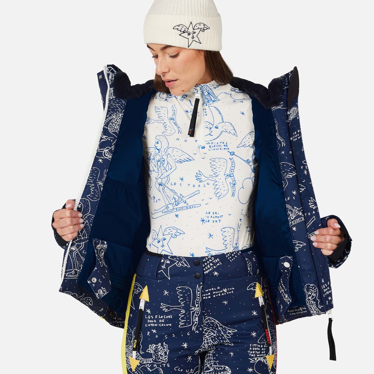 Rossignol Chaqueta de esqu&iacute; JCC Sublim para mujer Multicolor