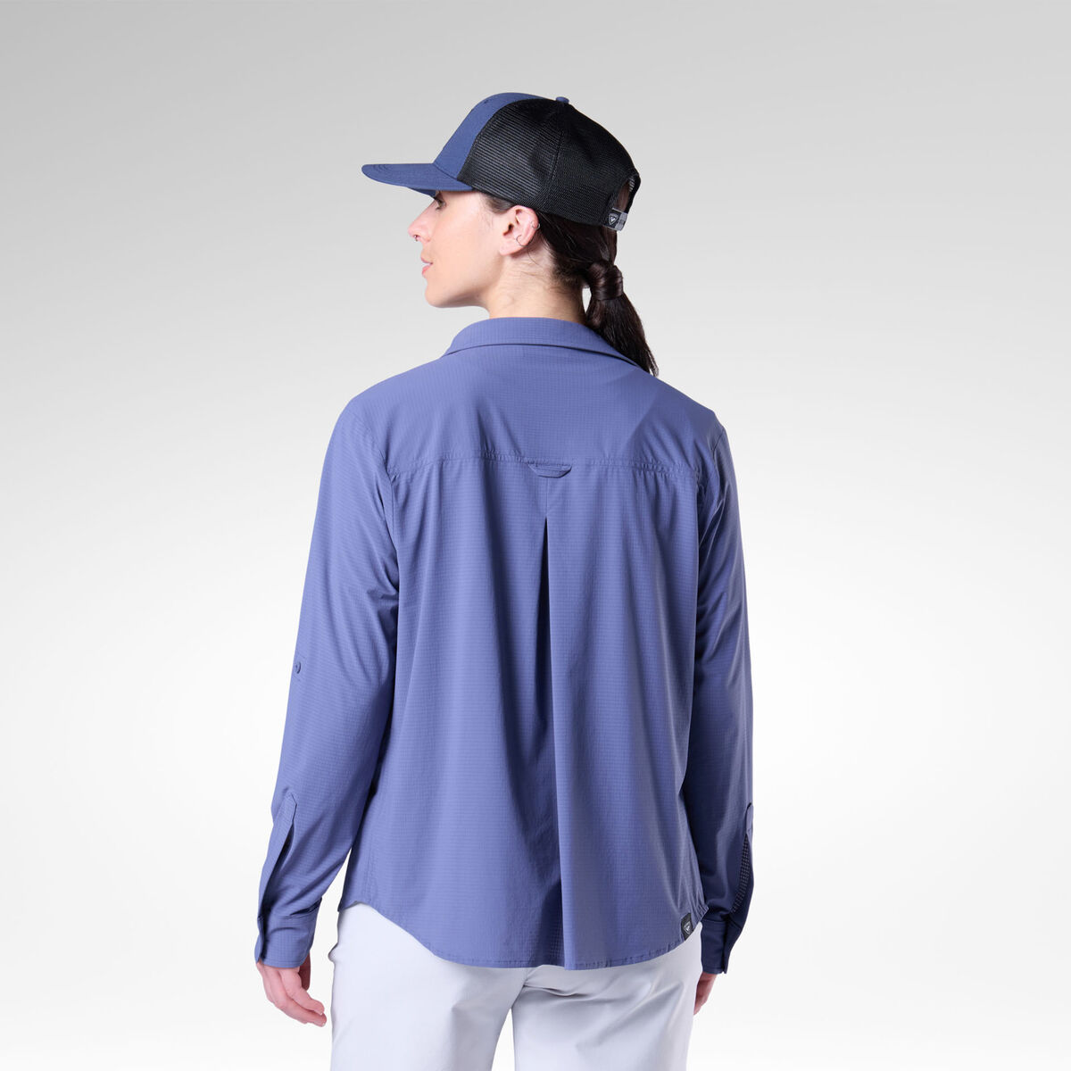 Rossignol Women's Long Sleeve Ventilation Shirt Blue