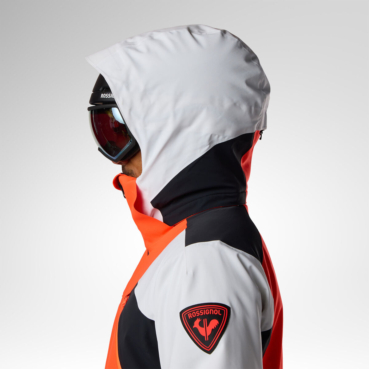Rossignol Men's 4-Way Stretch Insulated Ski Jacket Red