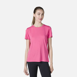 Rossignol Women's Plain Hiking Tee Pink/Purple