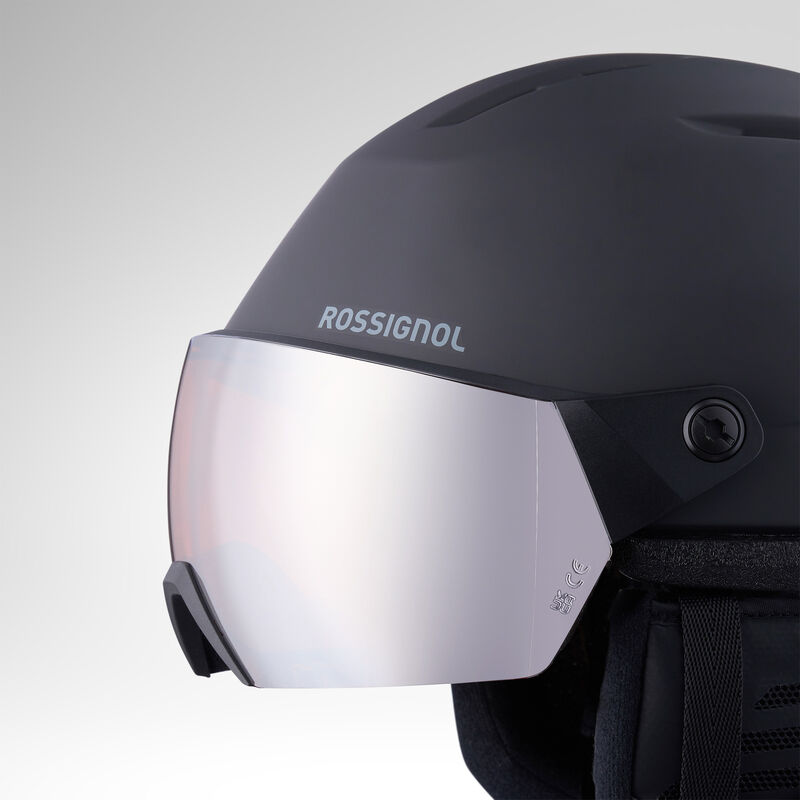 Rossignol Helmet FIT VISOR IMPACTS BLACK Multicolor