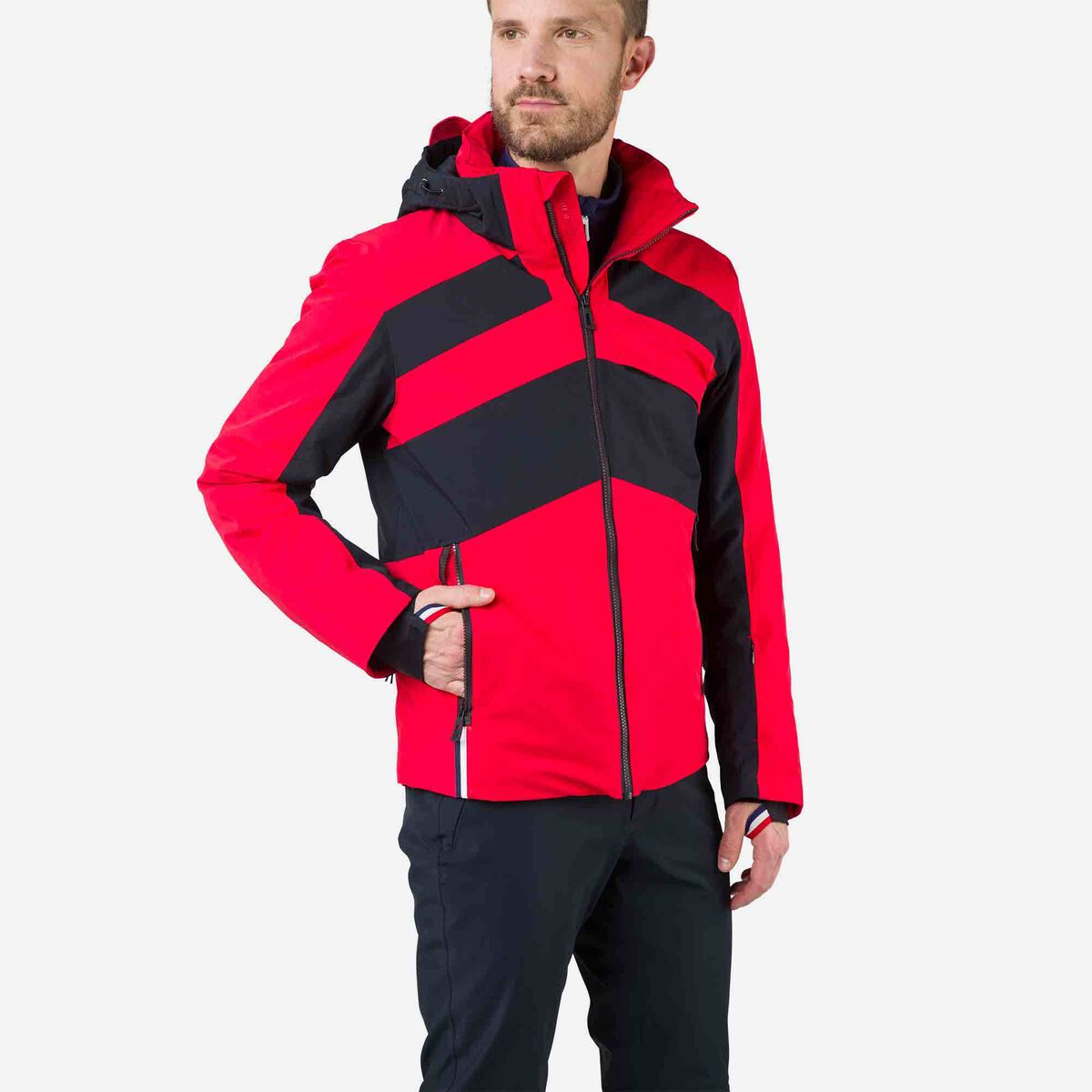 Rossignol Men's React Merino Ski Jacket | Jackets Men | Sports Red ...