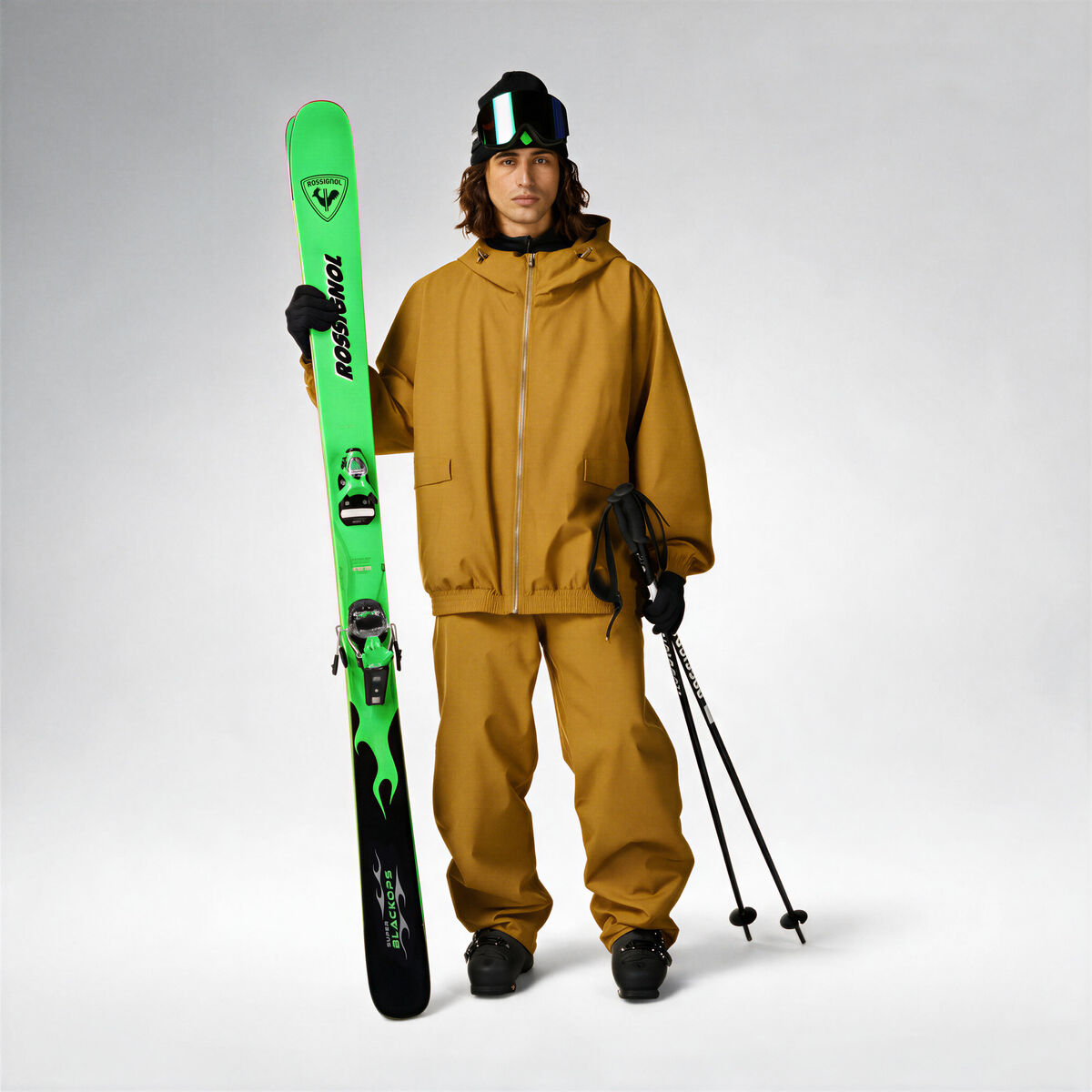 Rossignol Unisex  Alltrack 2L Shell Ski Pants Yellow