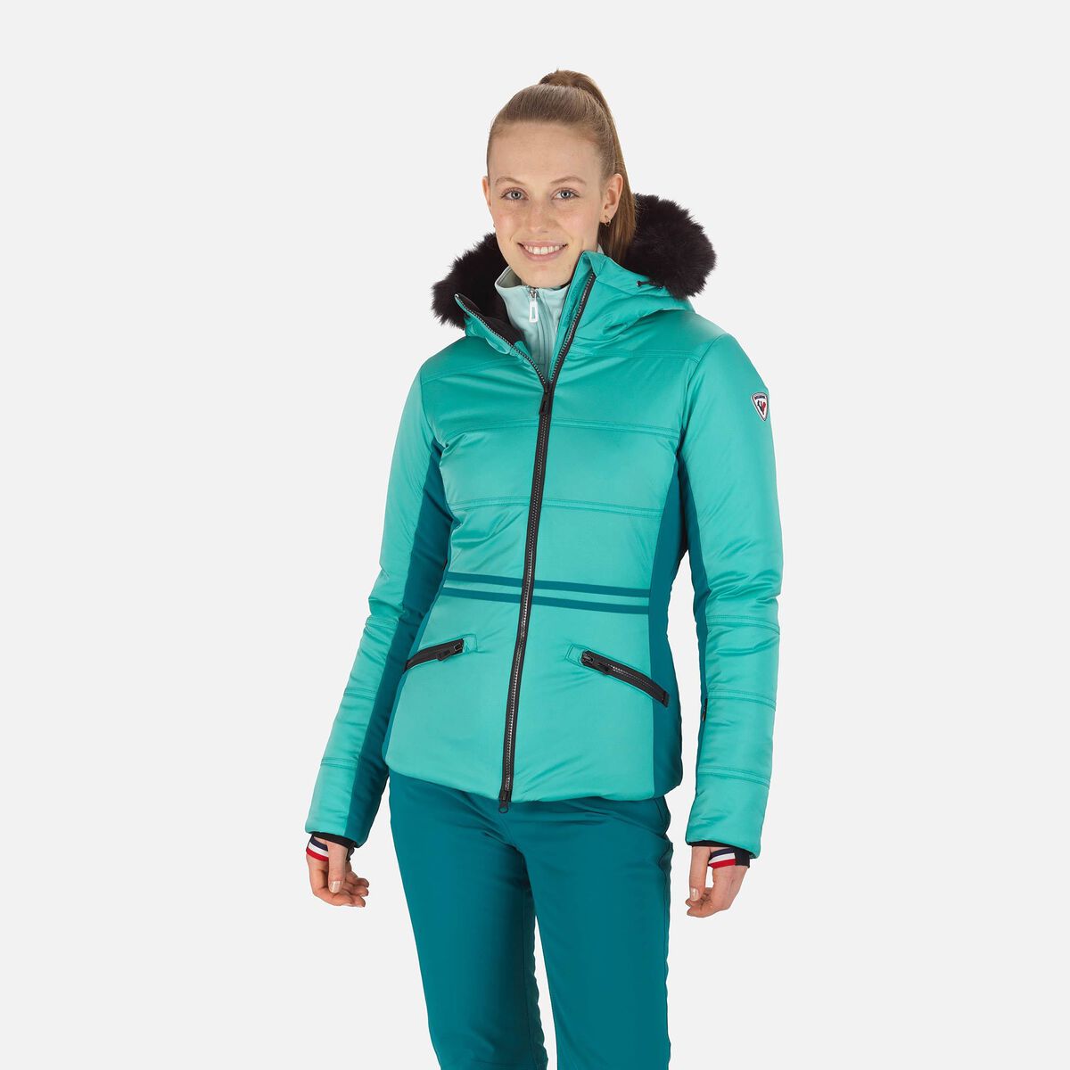 Rossignol Women's ROC Ski Jacket Blue
