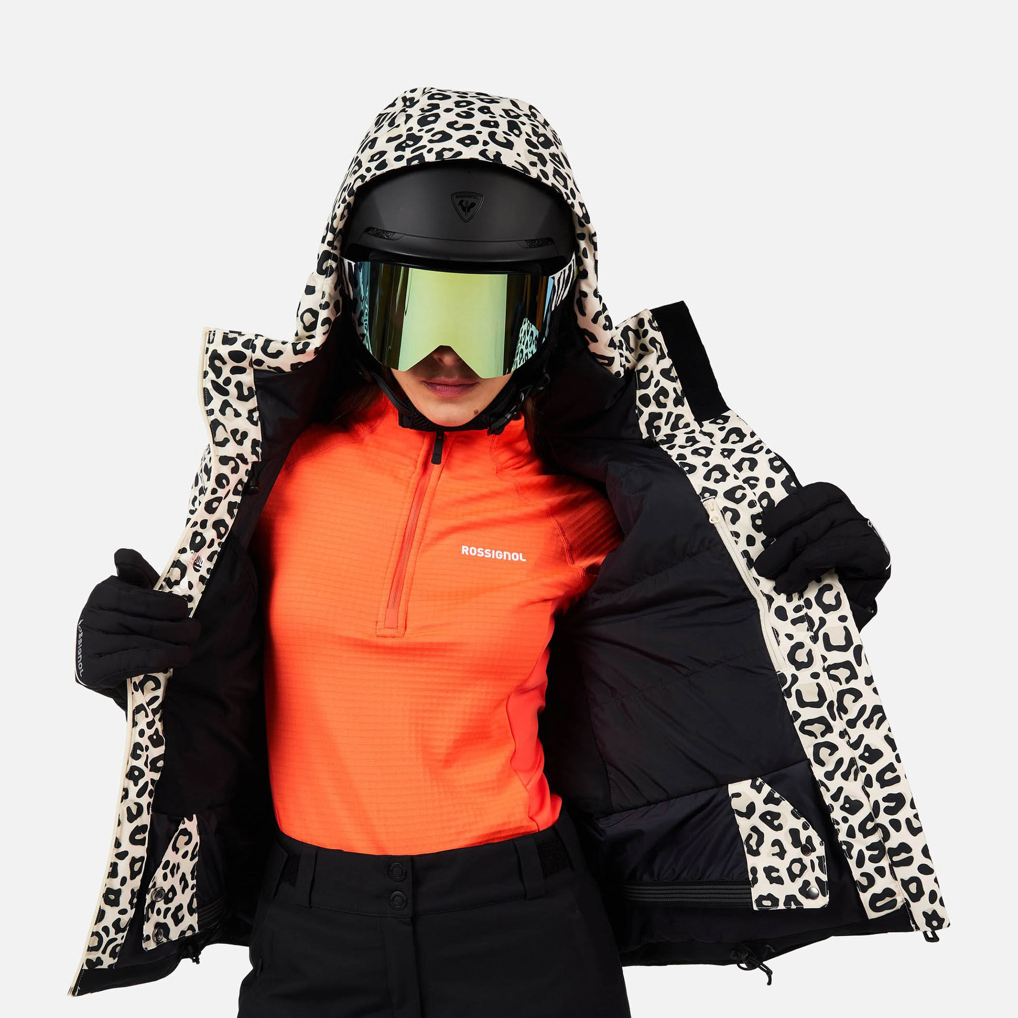 Women's Rochrun Allover Print Ski Jacket | Ski & snowboard jackets