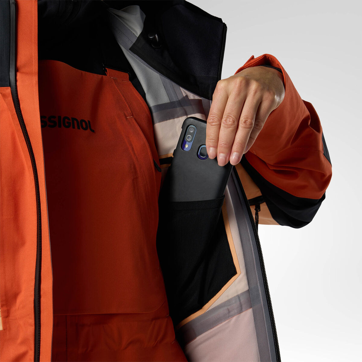 Rossignol Veste de Ski Proclivity Athlete pour Femme Brown