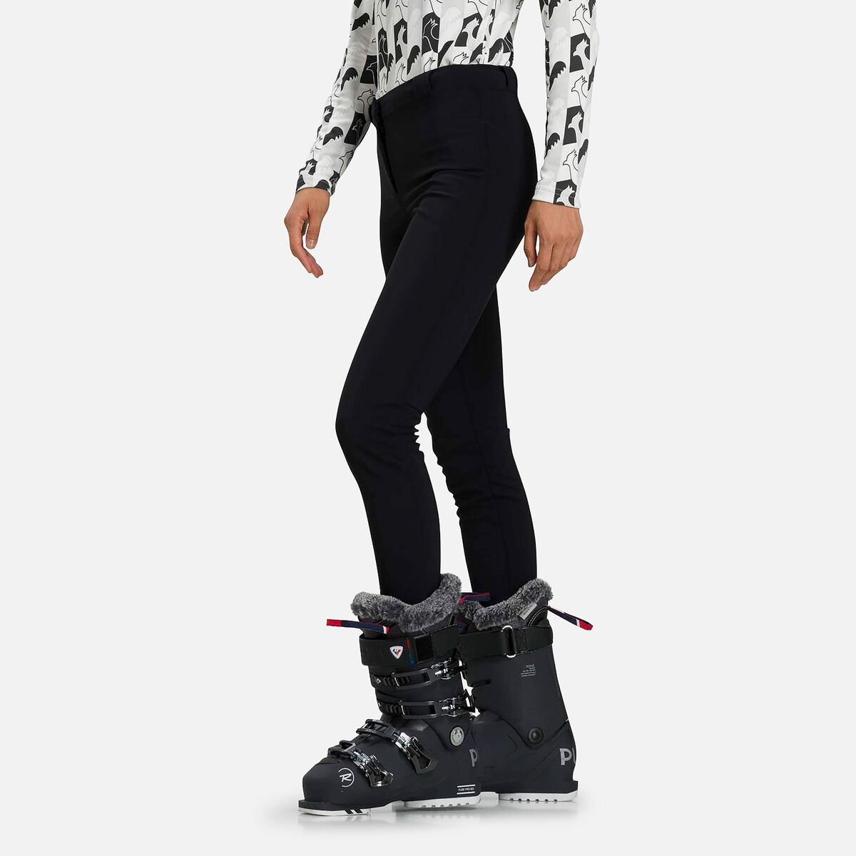 Pantalones fuseau de esquí Ski para mujer
