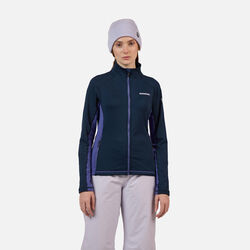 Rossignol Women's Blackside Mix Full-Zip Fleece blue