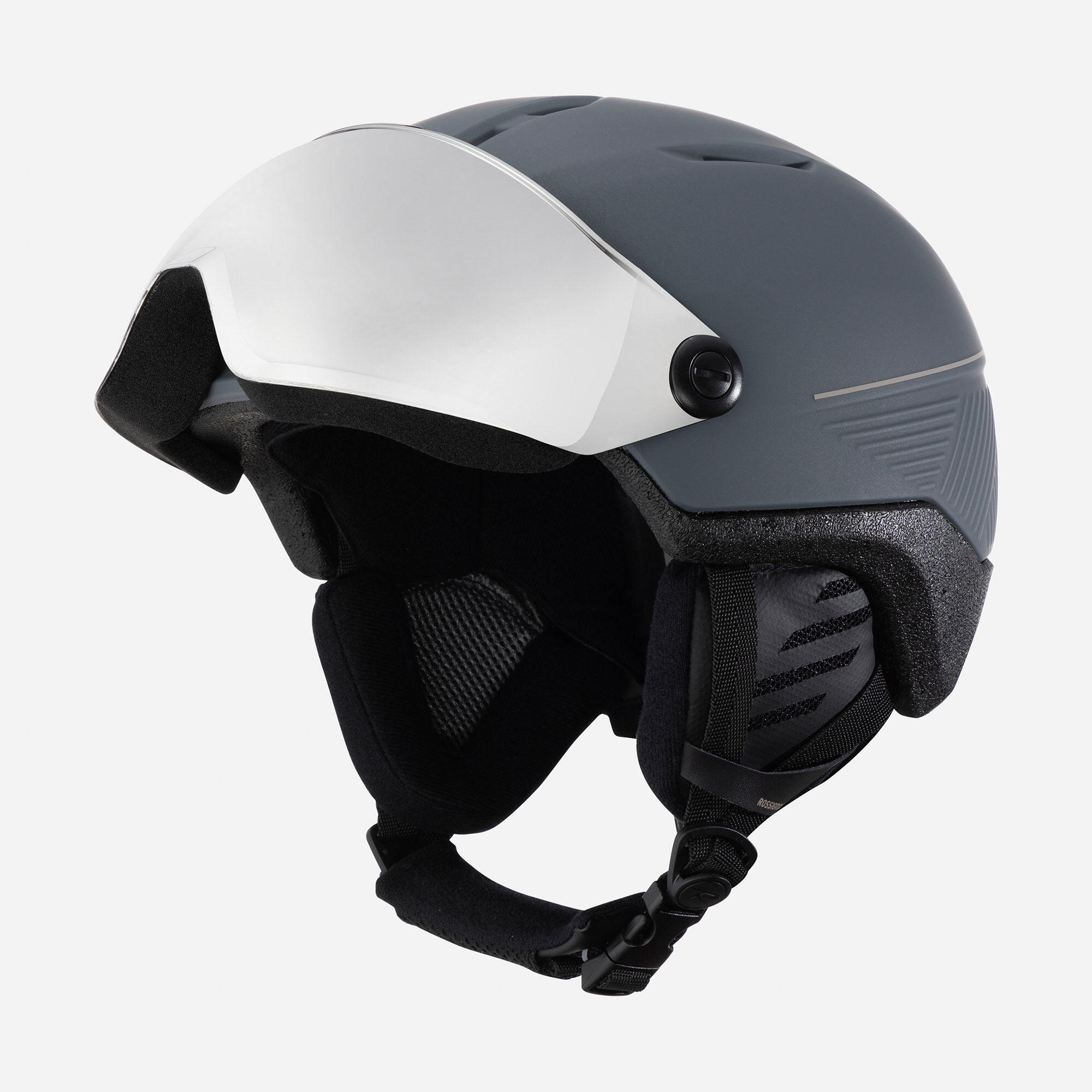 Rossignol Fit Visor Impacts Photochromic Ski Helmet Grey | Grey