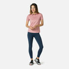 Rossignol Polo leggera traspirante da donna WALLOP ROSE