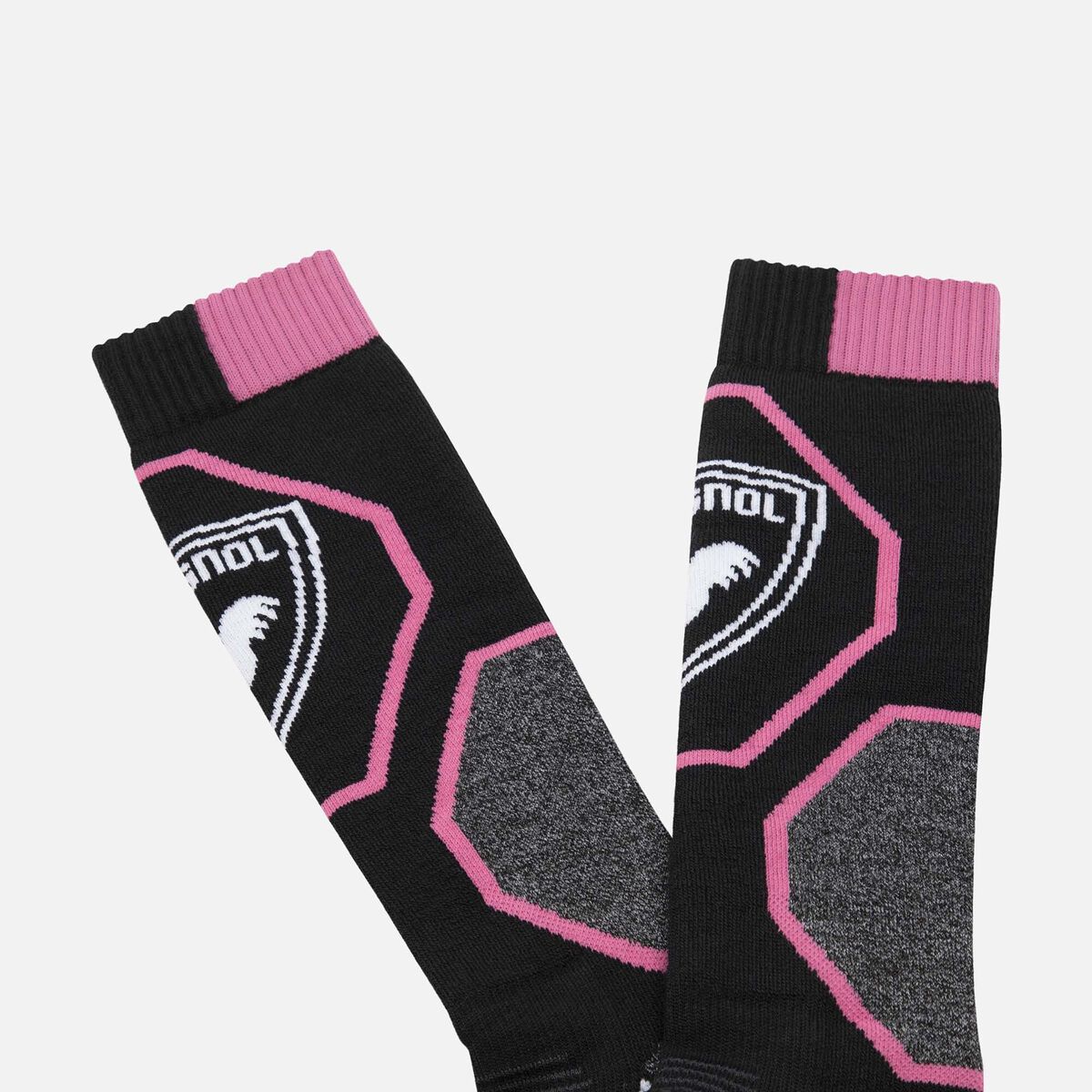 Rossignol Juniors' Speed Comfort Ski Socks Pink/Purple