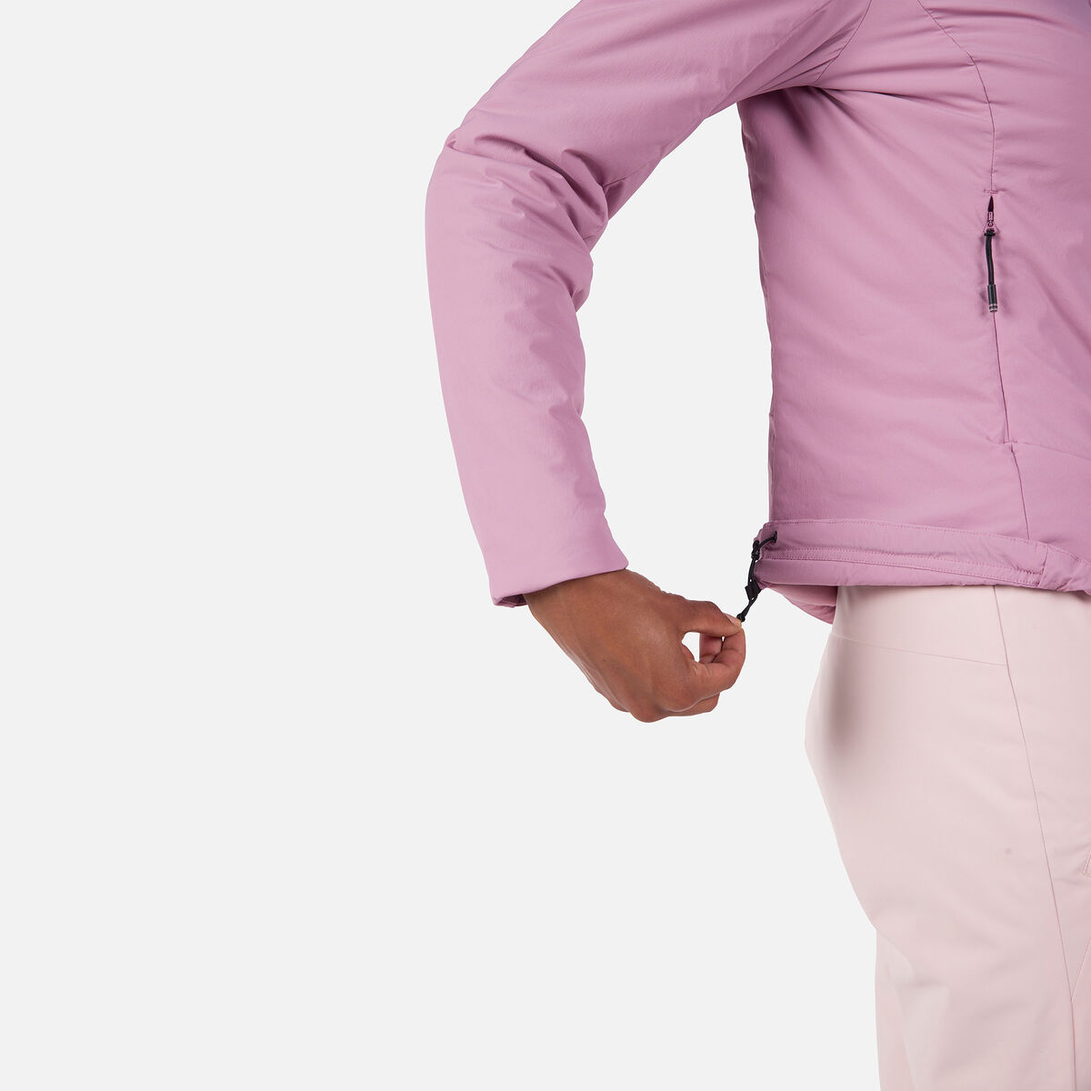 Rossignol Women's Opside Light Insulated Hoodie Jacket Pink/Purple