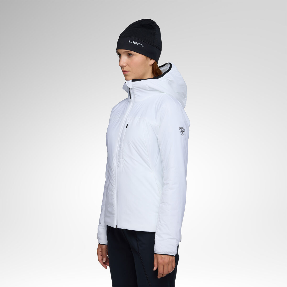 Rossignol Women's Opside Hoodie Jacket White