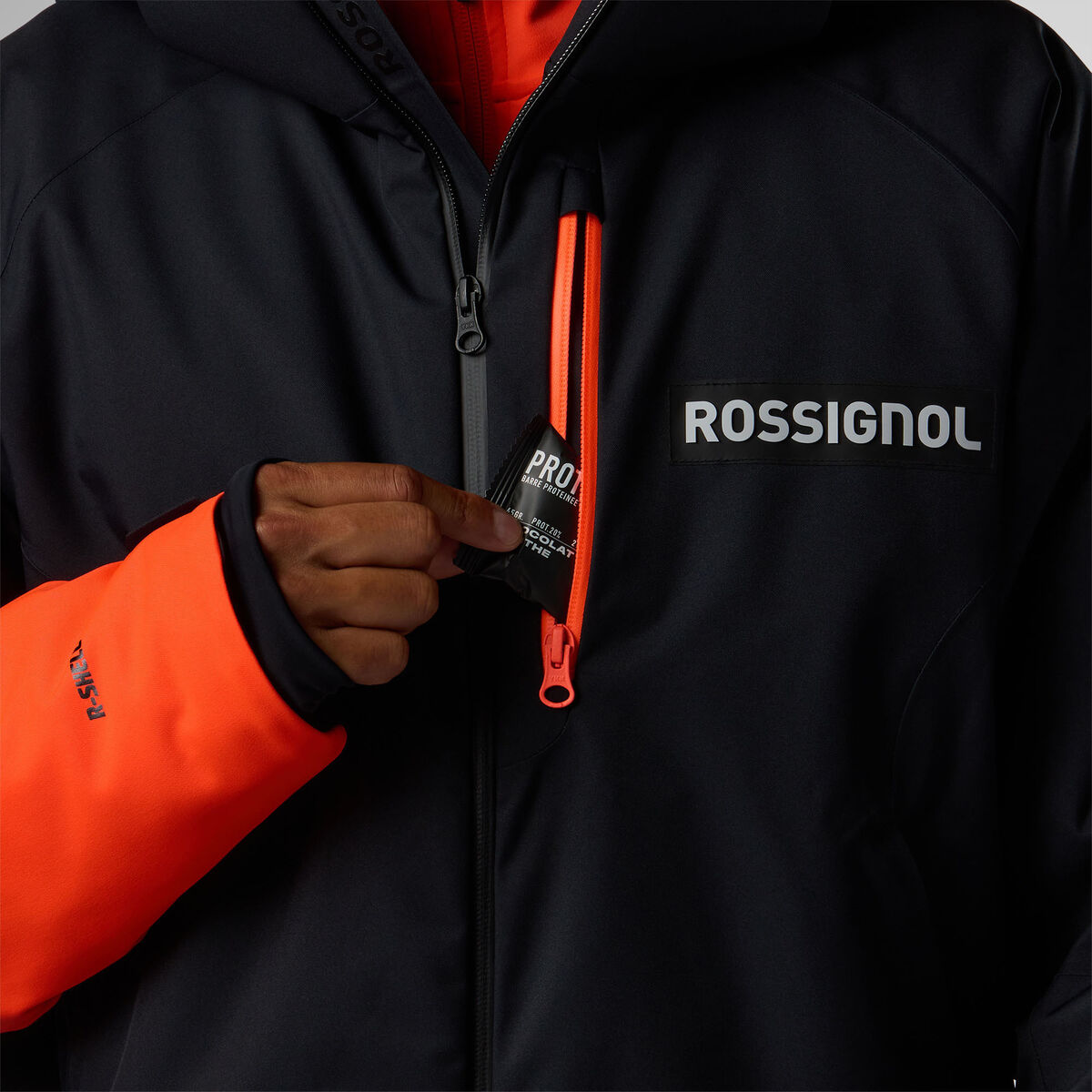 Rossignol Isolierte Hero Skijacke f&uuml;r Herren Schwarz