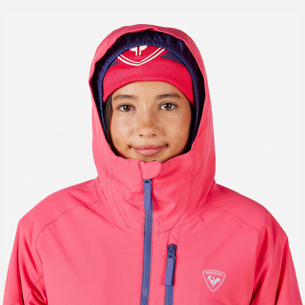Rossignol Juniors' Wispile Ski Jacket Blue