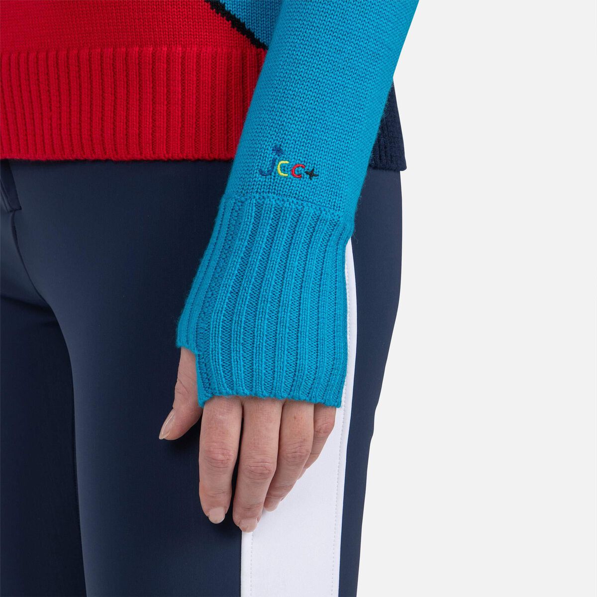 Rossignol Pull femme JCC Mountain Bleu