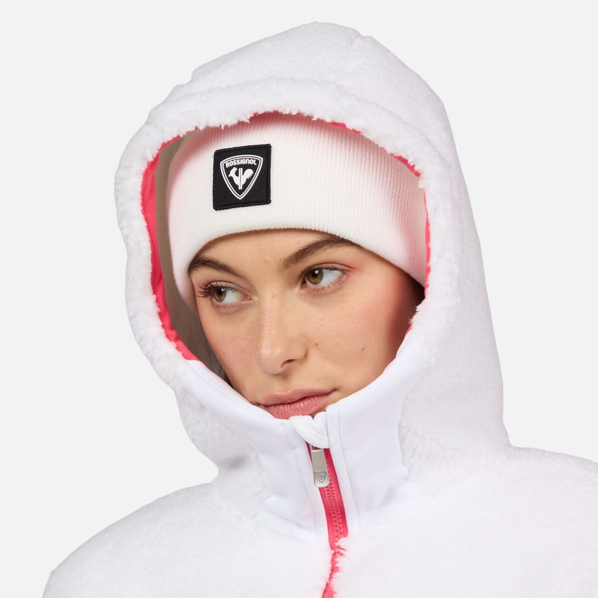 Rossignol Veste en polaire zipp&eacute;e &agrave; capuche femme Wispile [Ldw.value.EnumValue;@43233d73
