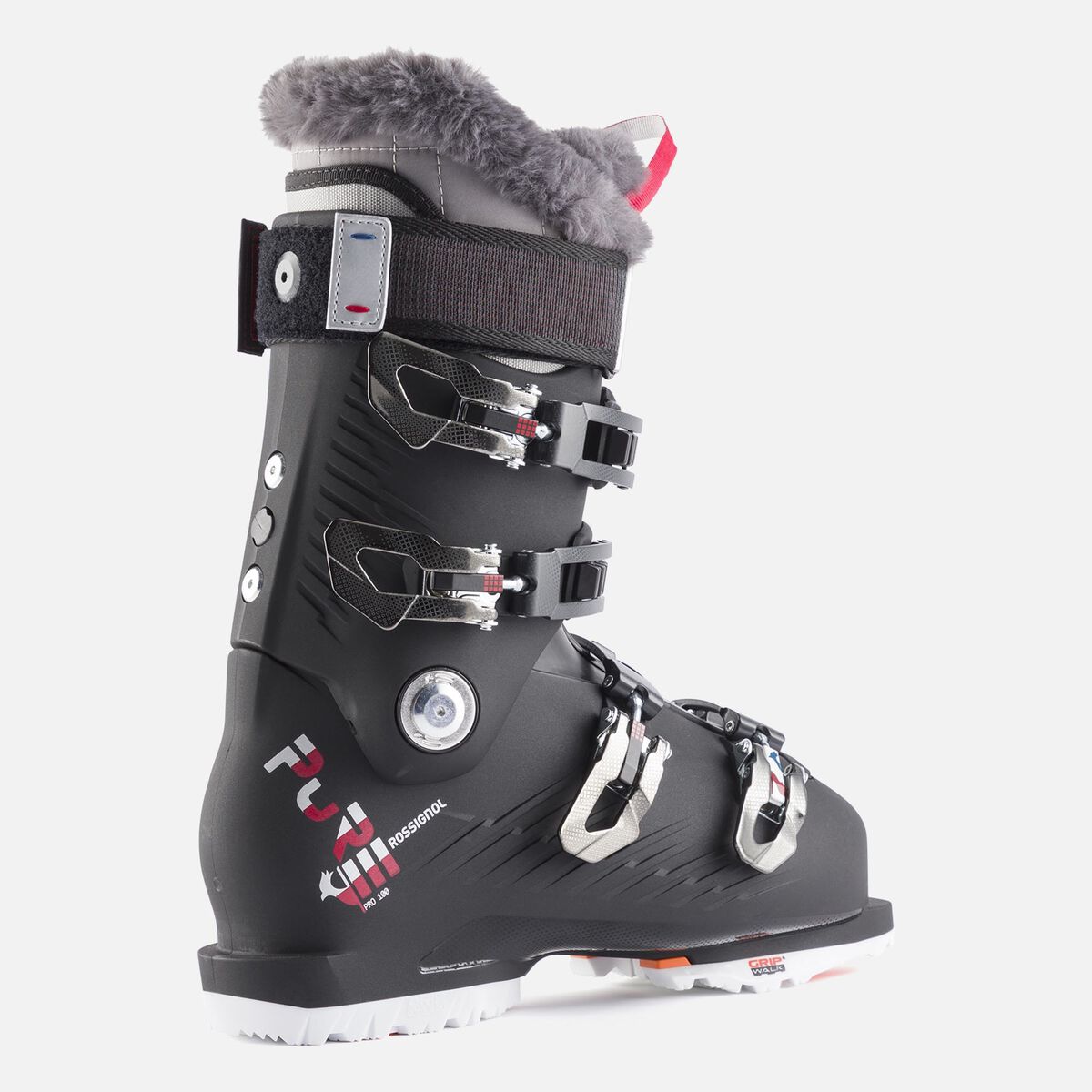 Rossignol Women's On Piste Ski Boots Pure Pro 100 Gw Grey