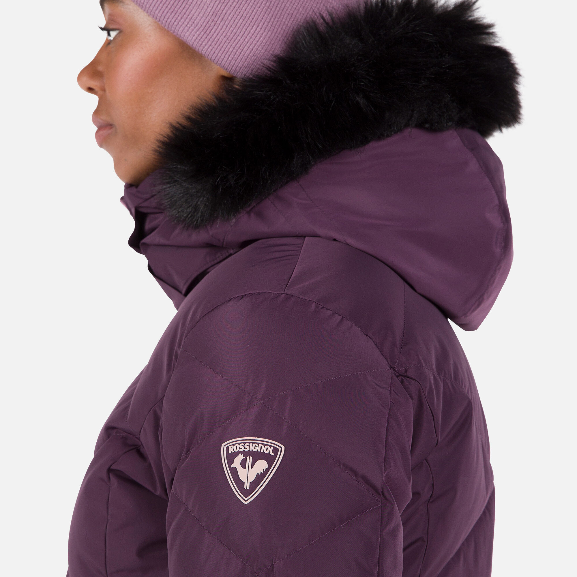ロシニョール W RAPIDE PEARLY JKT Womens Coats Rossignol Rapide