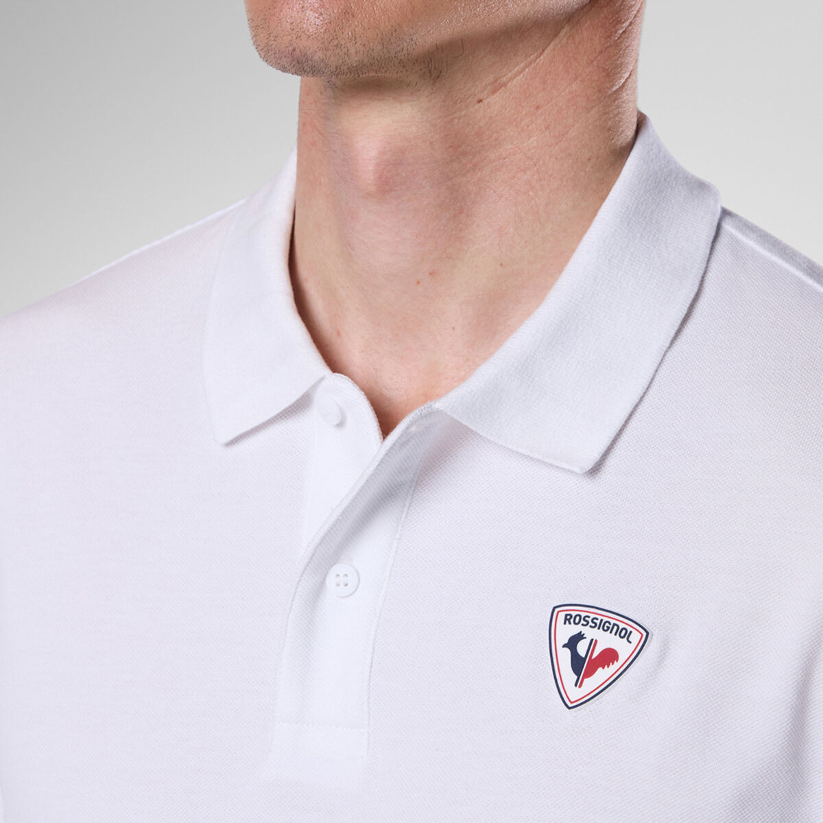 Rossignol Polo Traye pour hommes White