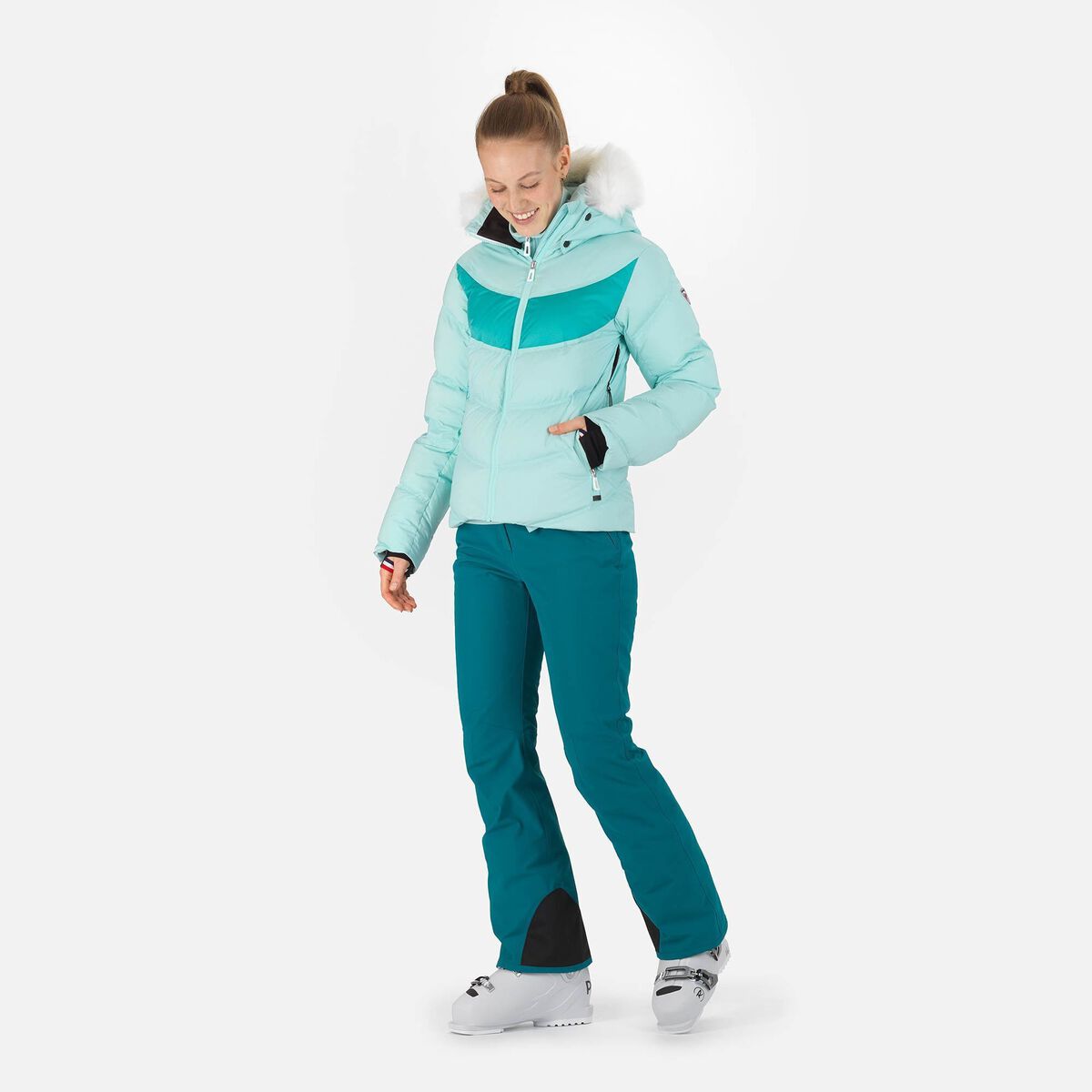 Rossignol Damendaunenskijacke Signature Blue