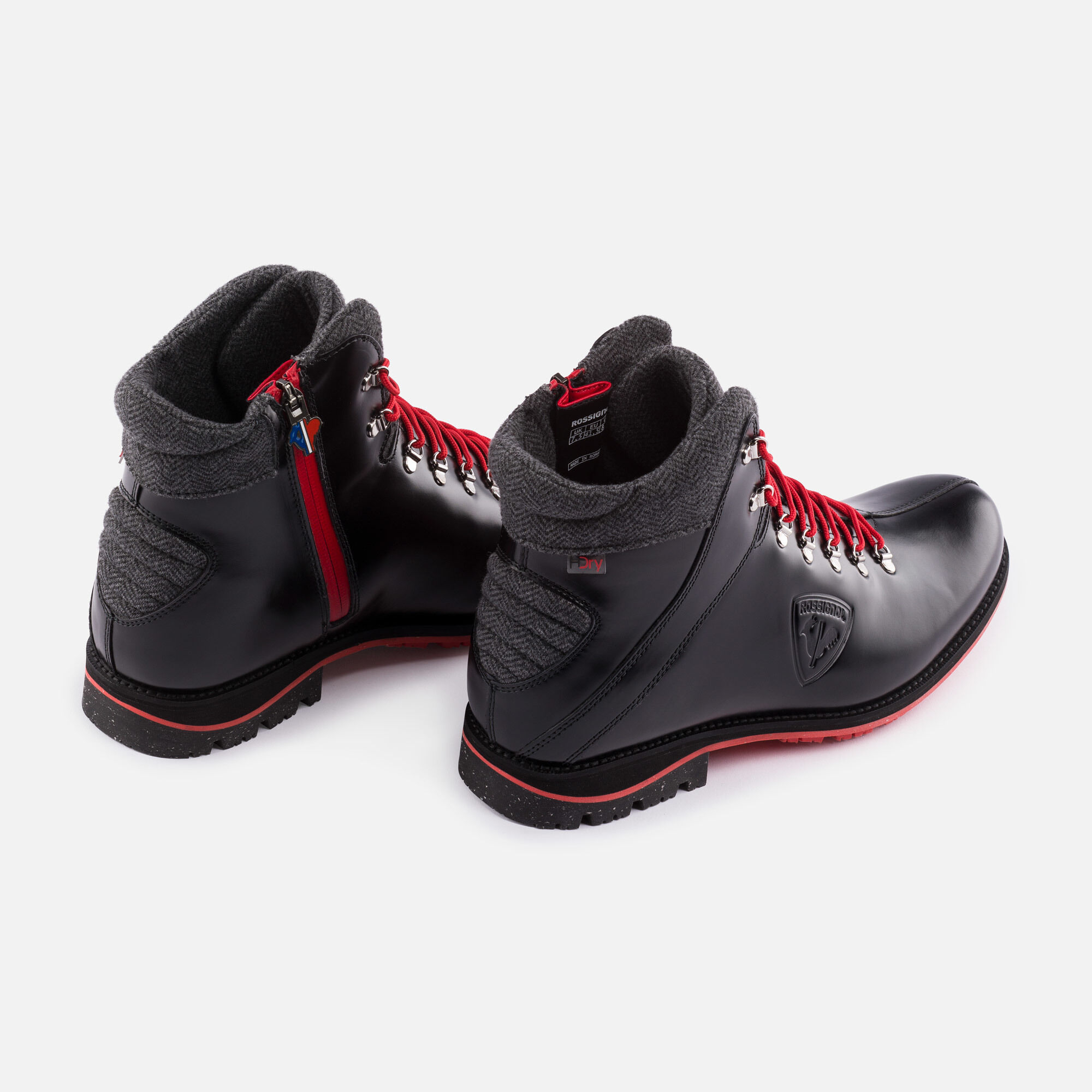 Men's 1907 Chamonix Shiny Black Boots | Black | Rossignol