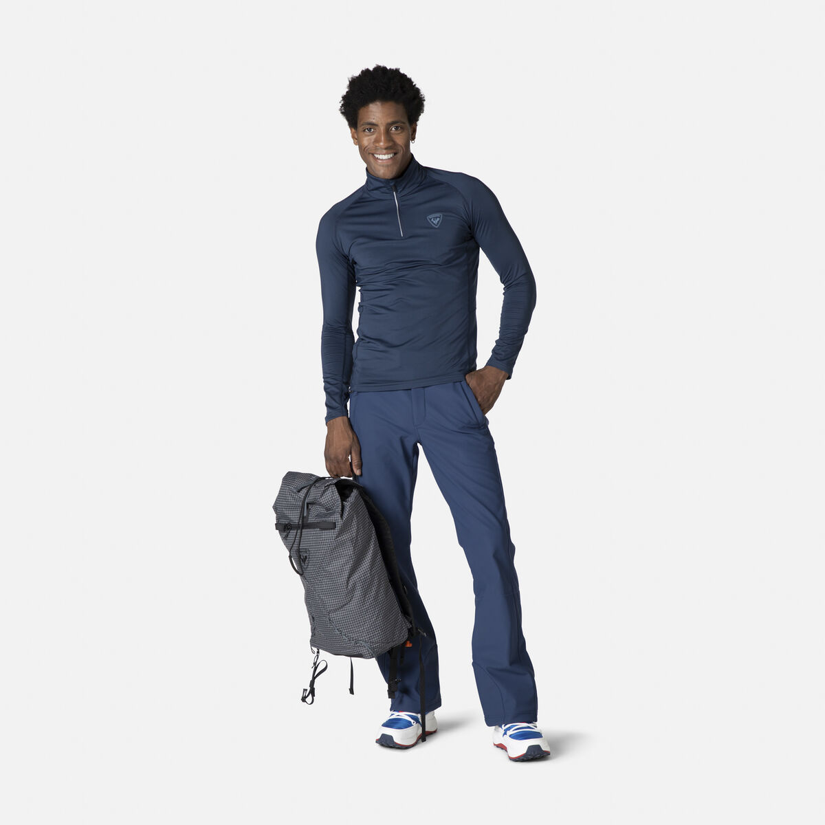 Rossignol Men's Origin Soft Shell Ski Pants Blue