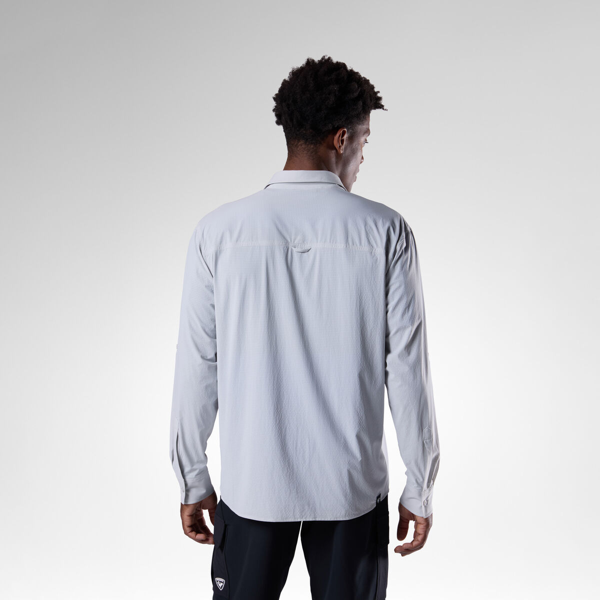 Rossignol Men's Long Sleeve Ventilation Shirt Grey