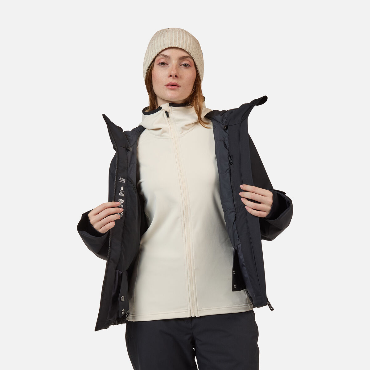 Rossignol Women's Rochrun Insulated Ski Jacket Black