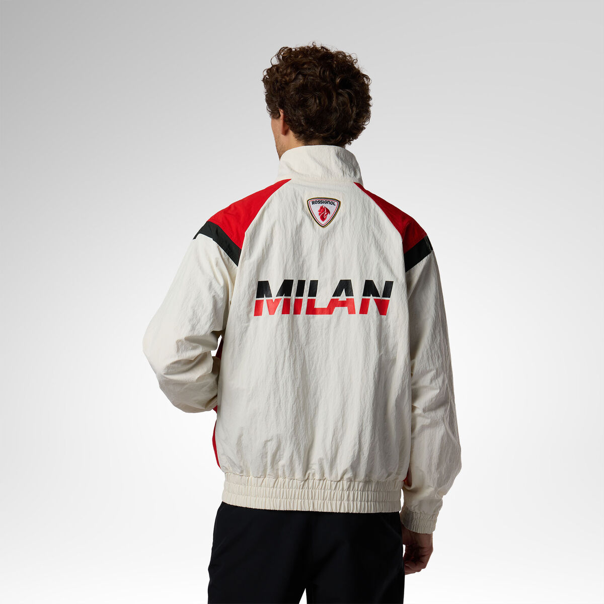 Rossignol UNISEX ROSSIGNOL X AC MILAN SUPER JACKET White