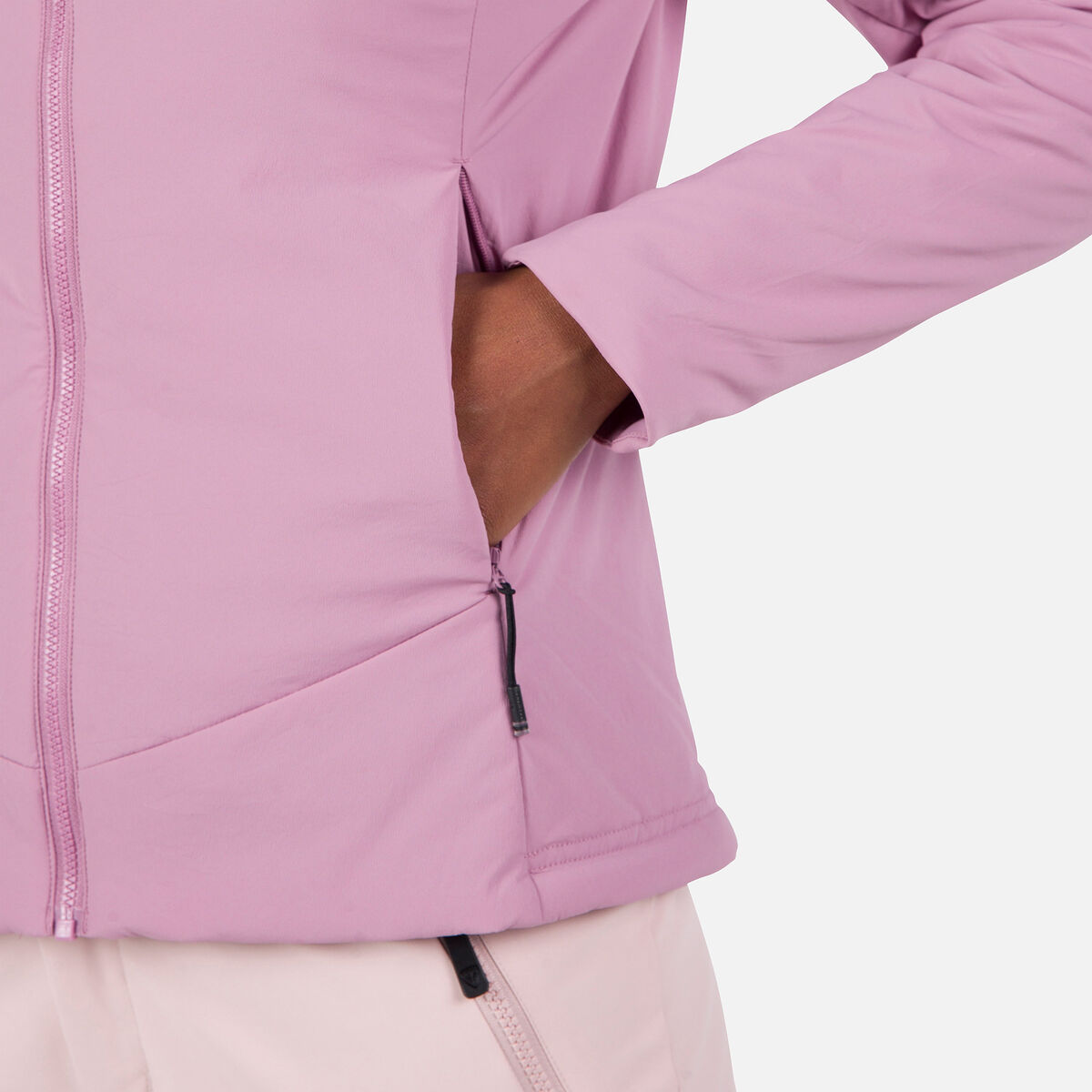 Rossignol Women's Opside Light Insulated Hoodie Jacket Pink/Purple