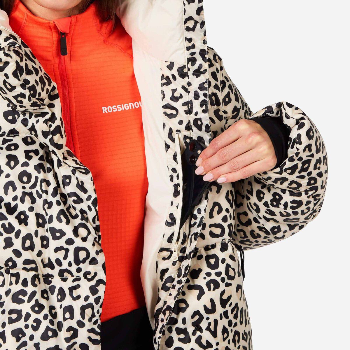 Rossignol Women's Rossignol Aretu Allover Print Down Jacket Multicolor